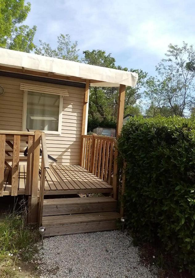 La Roque D'Antheron - Mobile-Home - 6 Pers - 3 Ch - Piscine Bagian luar foto